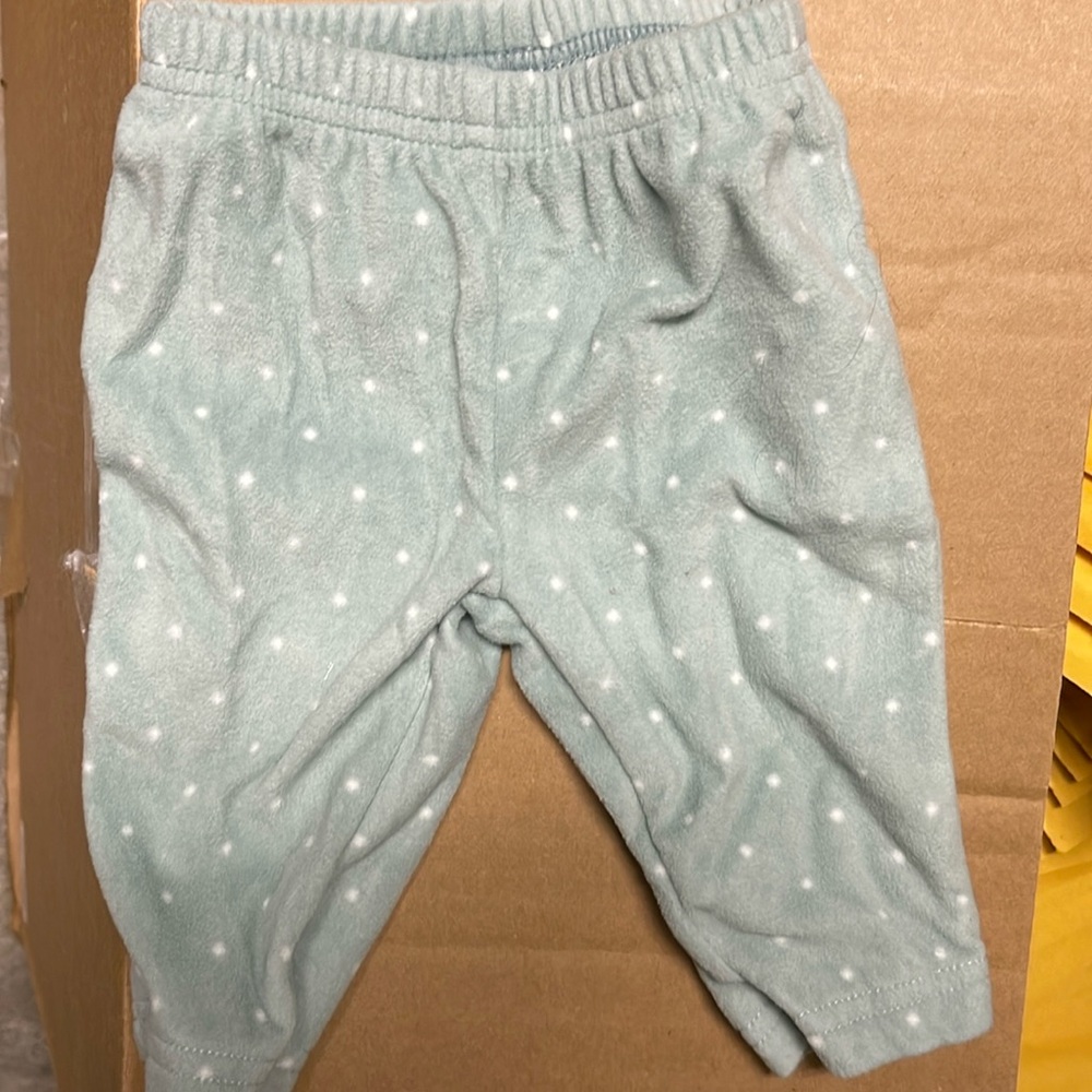 Carters fleece pants 3 month